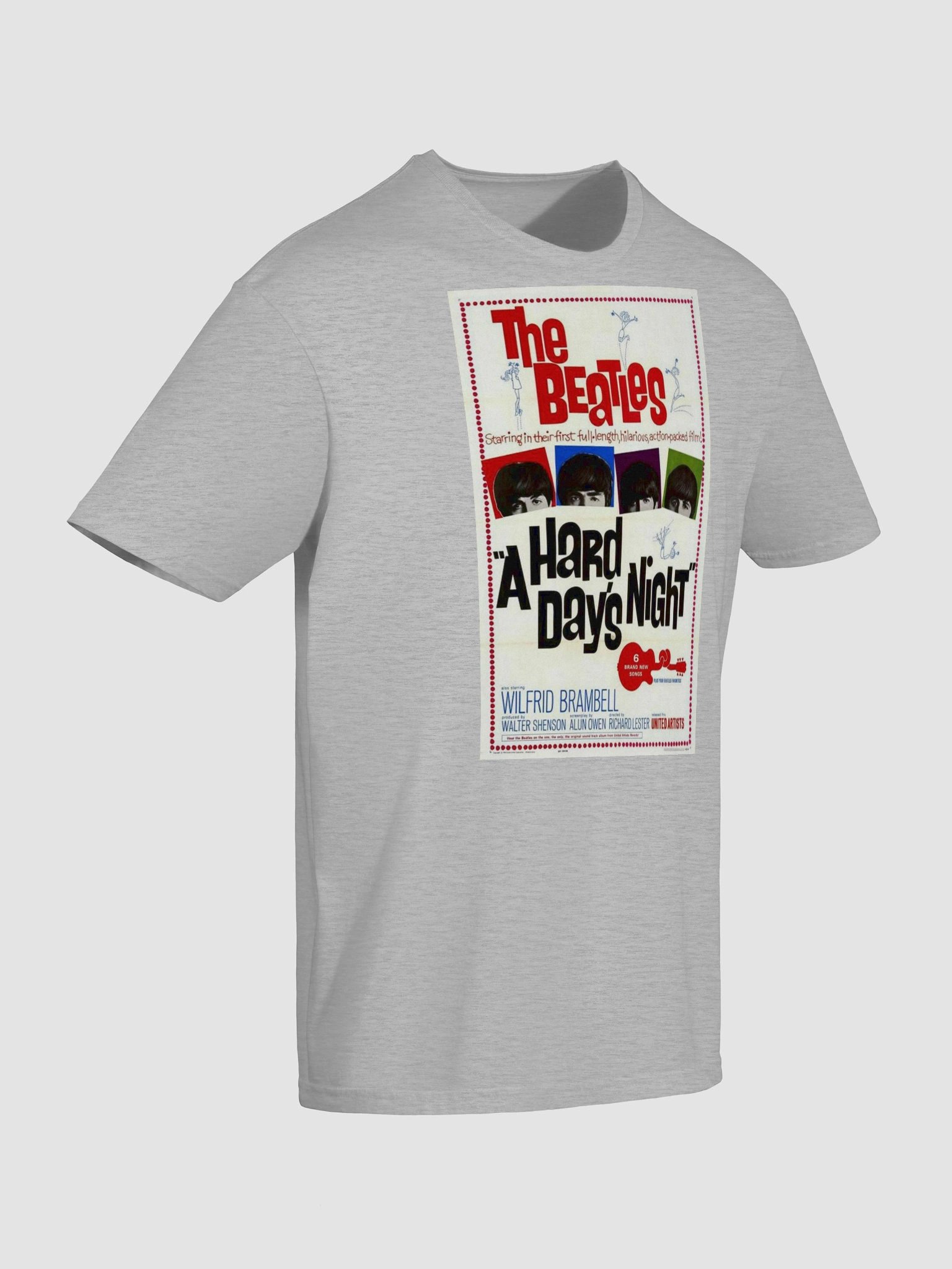 The Beatles “A Hard Day’s Night” T-Shirt | Vintage Movie Poster Rock Band Graphic Tee product image (7)