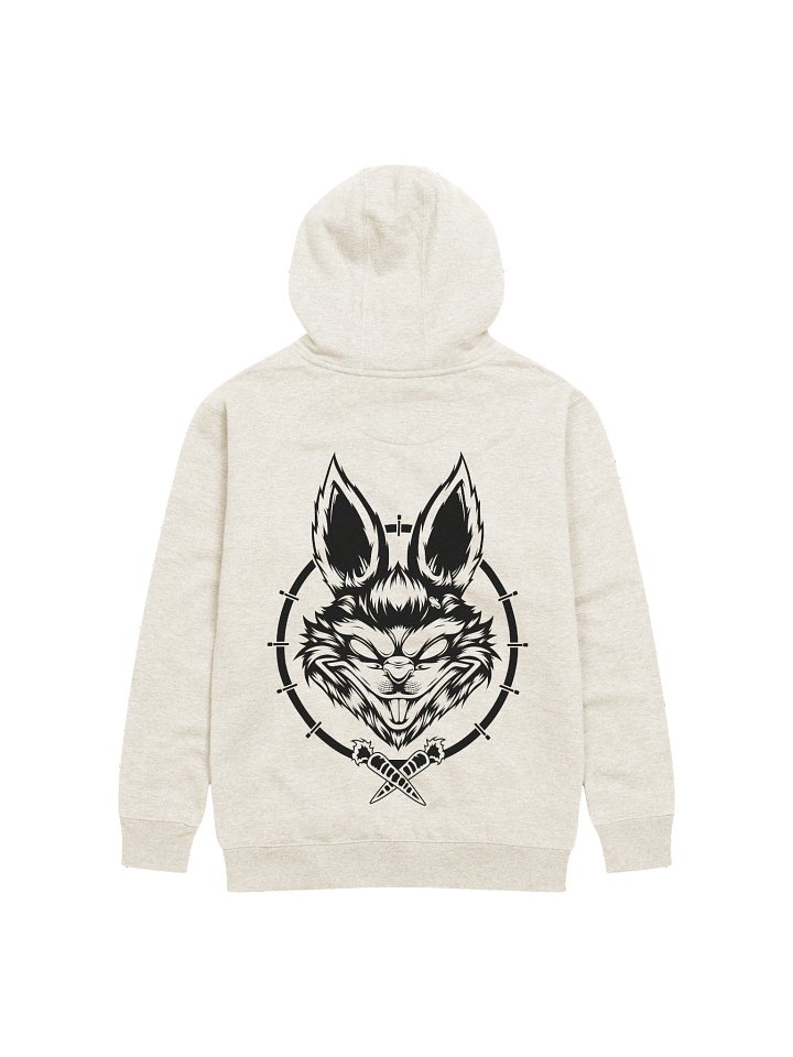 Bass Rabbit Hoodie (Black Logo) product image (1)