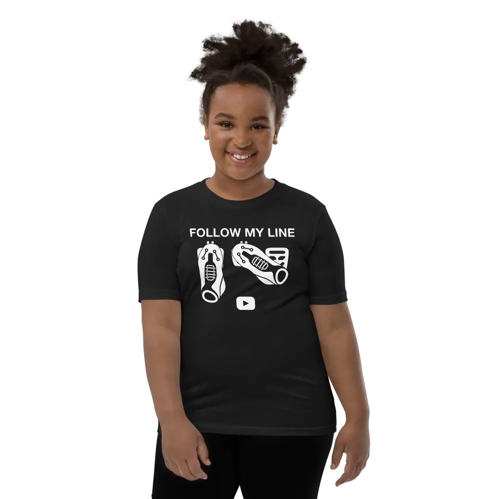 Follow My Line Youth Logo T-Shirt product image (10)