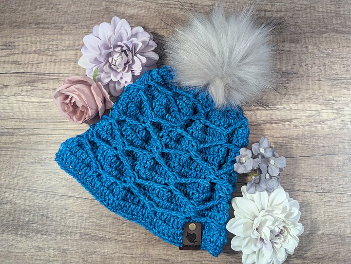 Honeycomb Hat - Blue product image (1)