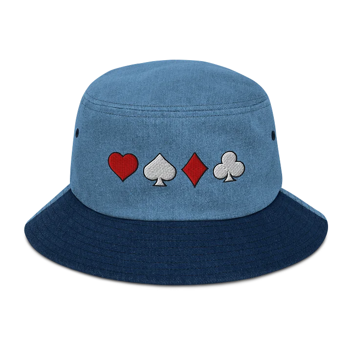 Four Suits Jean Bucket Hat product image (1)