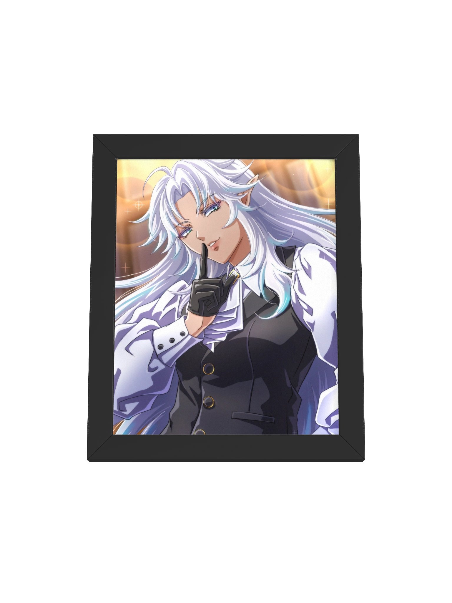 "Moonlit Butler" Framed Poster product image (1)
