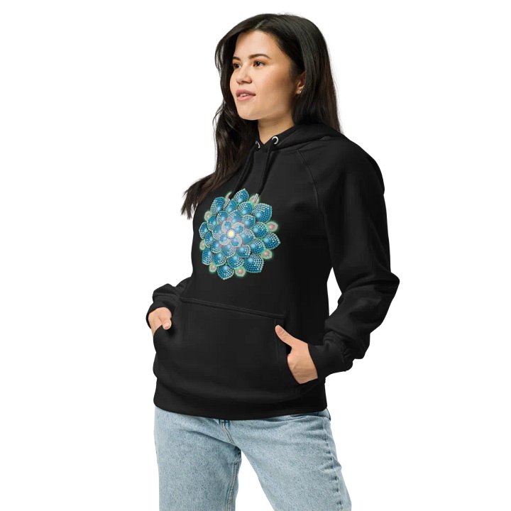 Summer Rain Mandala Unisex Eco Hoodie product image (1)
