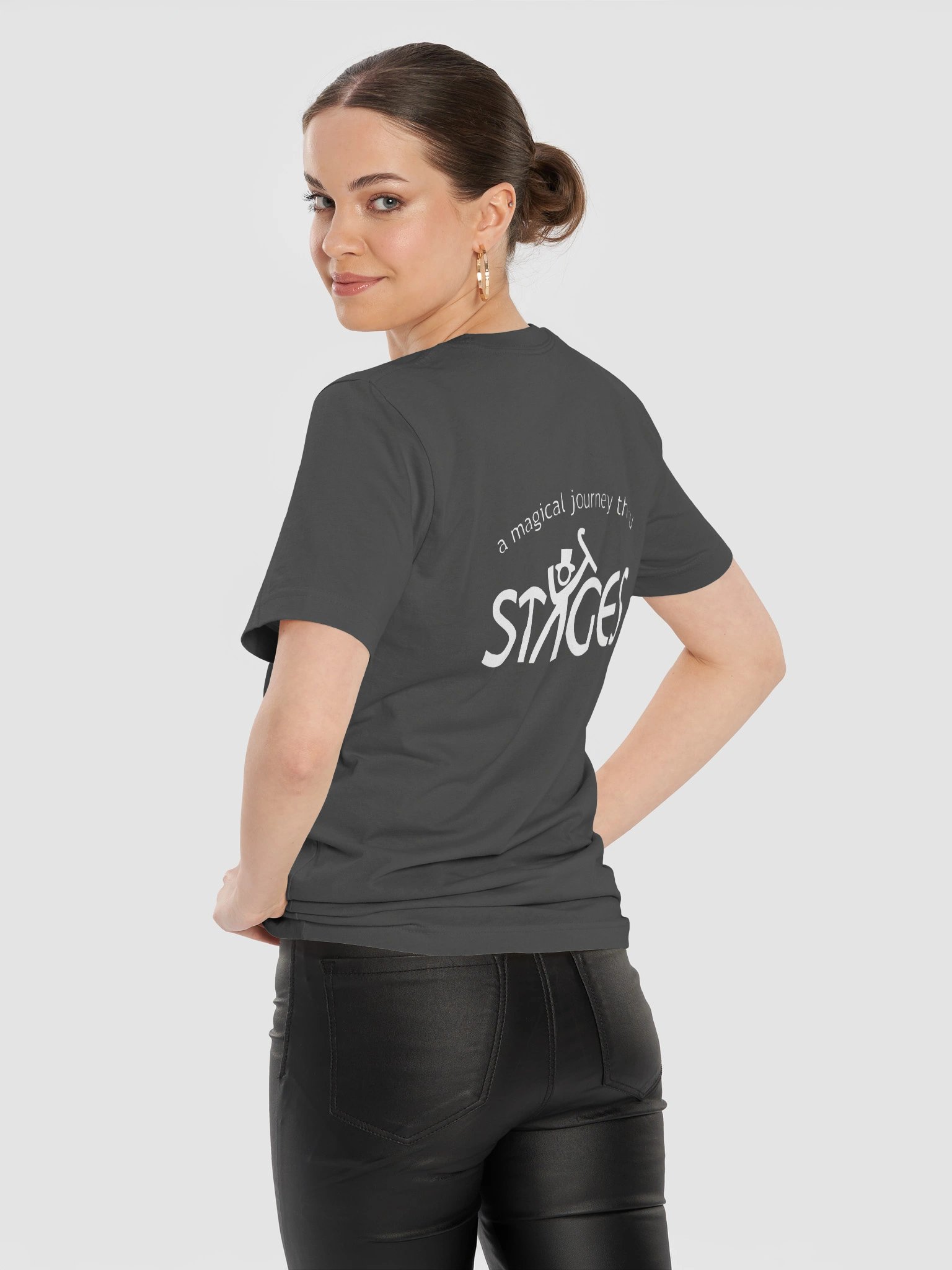 Unisex Supersoft T-Shirt - Stages Logo on the Back product image (10)