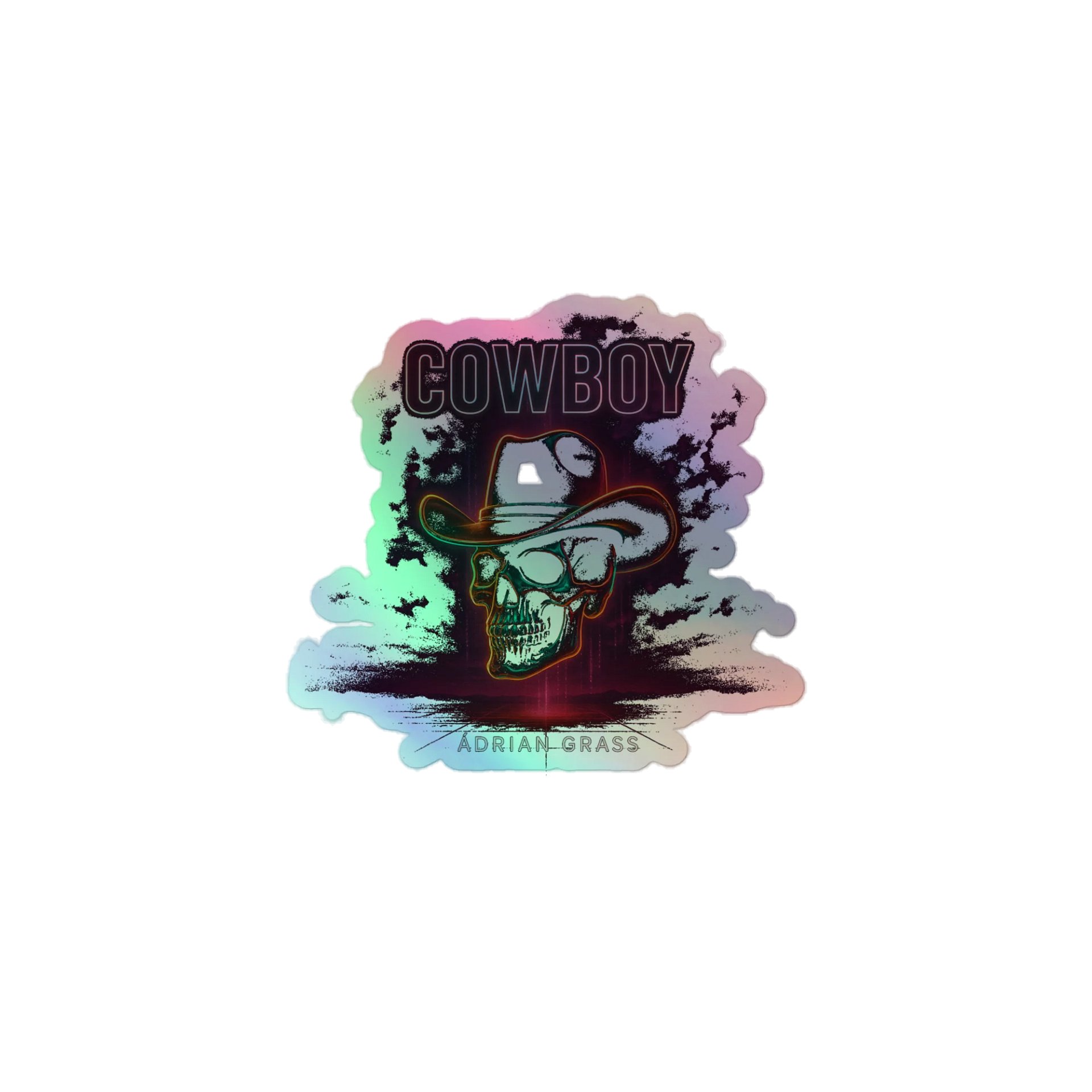 COWBOY — Kiss-Cut Sticker product image (1)