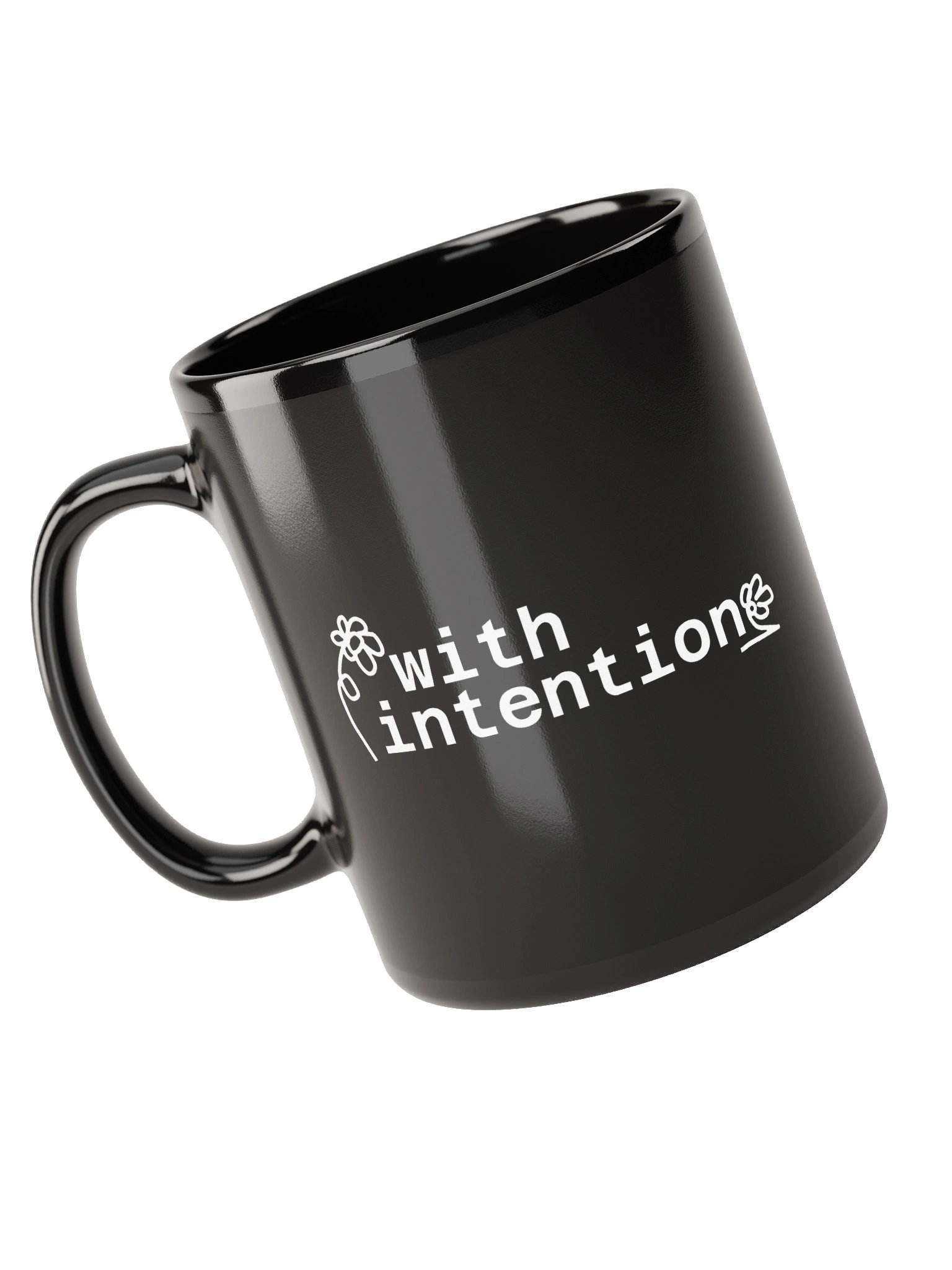 “Intentional” Chicago Landie Mug - Pink Black product image (5)