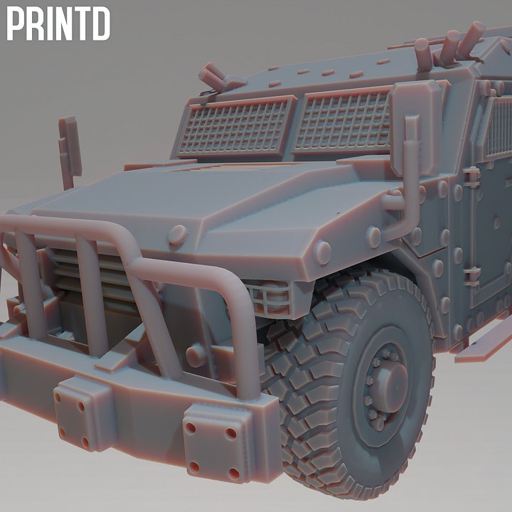 Sherpa APC Light Vehicle - Modern Warfare Wargame Resin Models Zona Alpha product image (1)