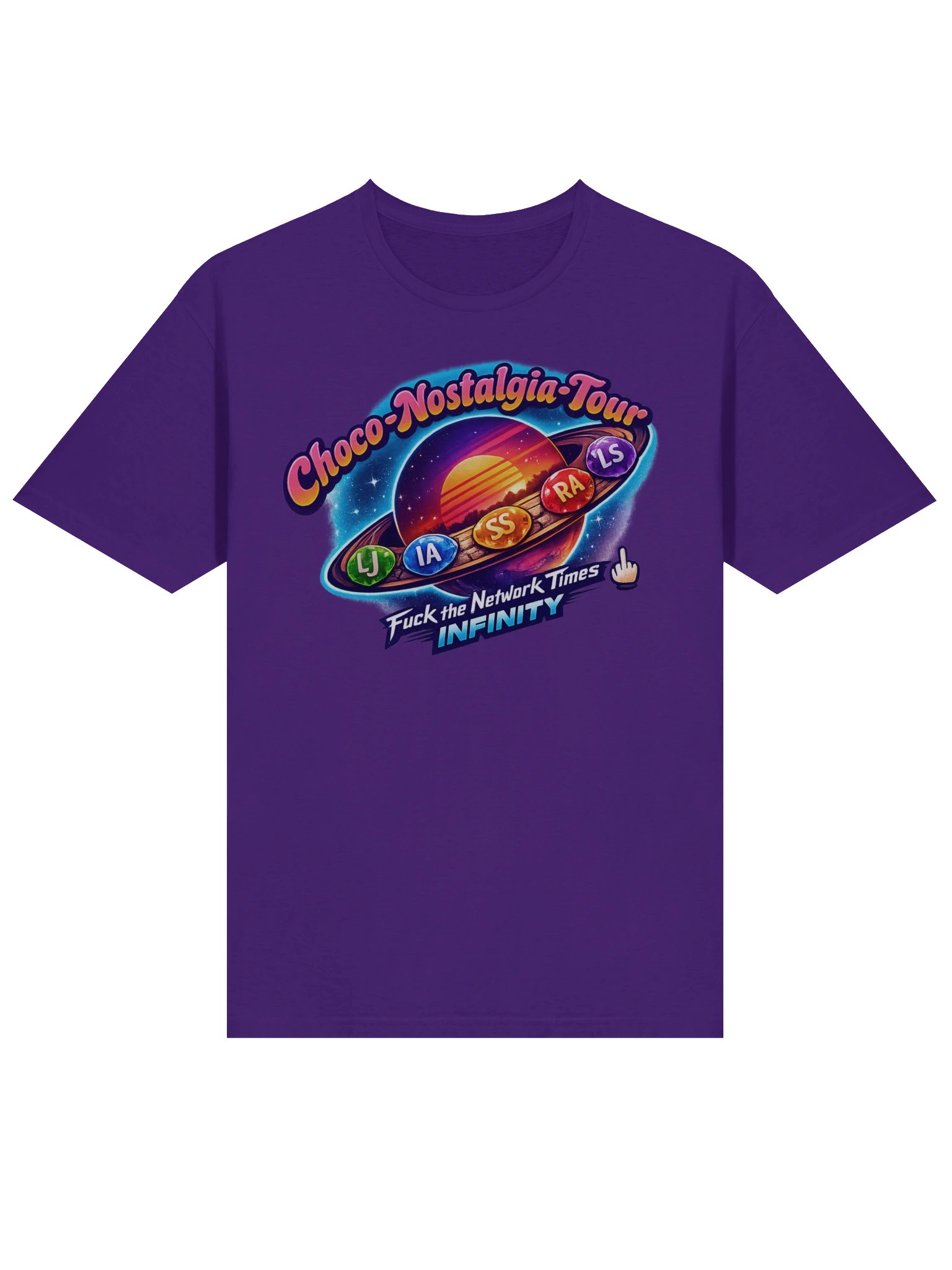 Choco infinity tour unisex soft Tee product image (21)