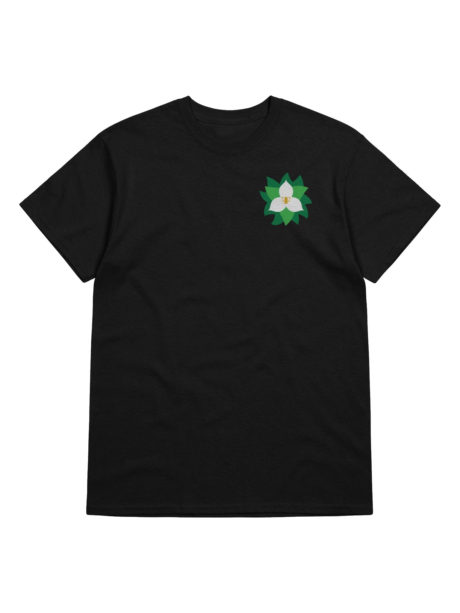 Trilliumnaire™ Full-Flower Logo Heavy Cotton T-Shirt product image (2)