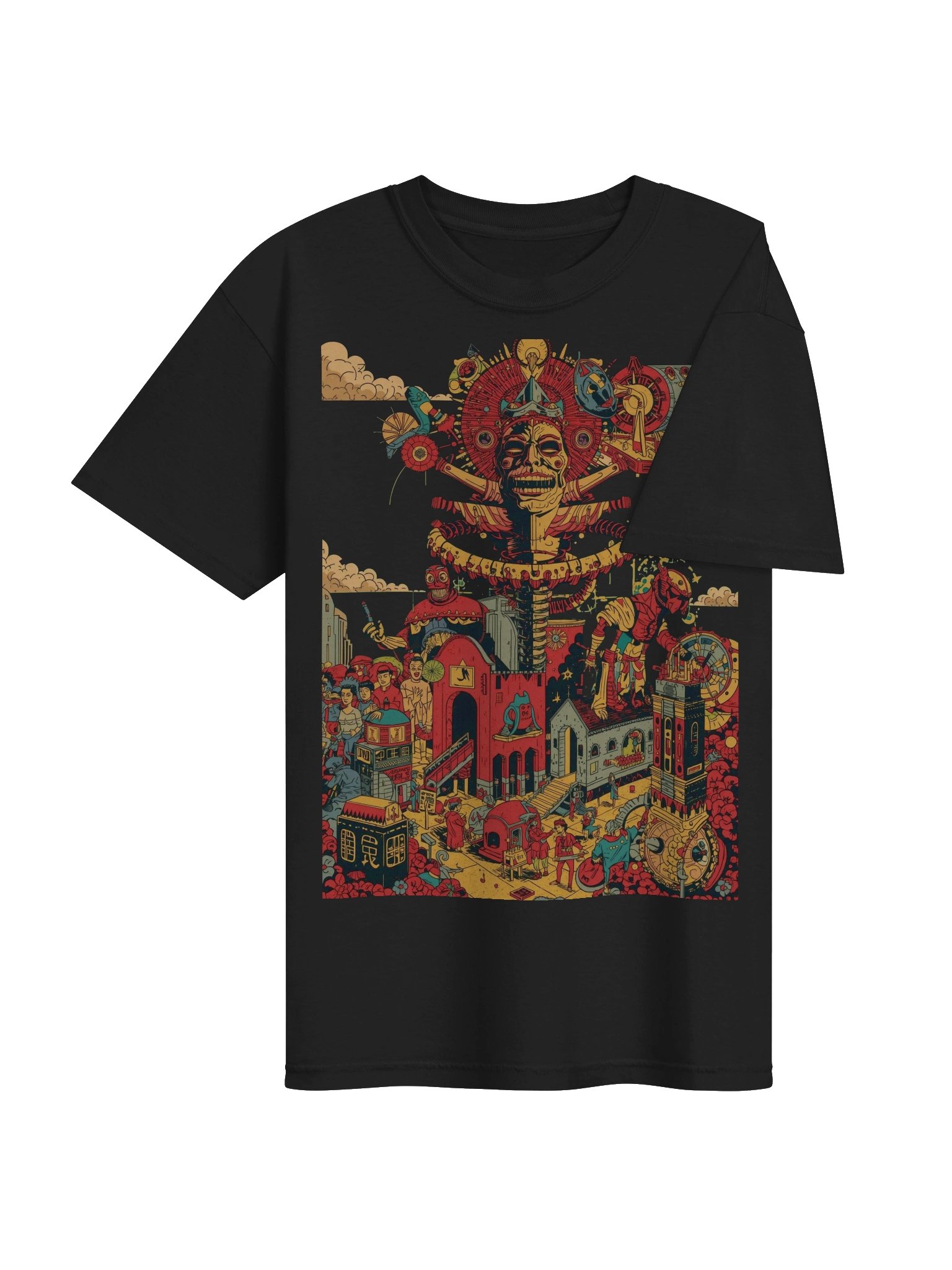 Mechanical Dreams Unleashed Heavyweight T-Shirt product image (7)