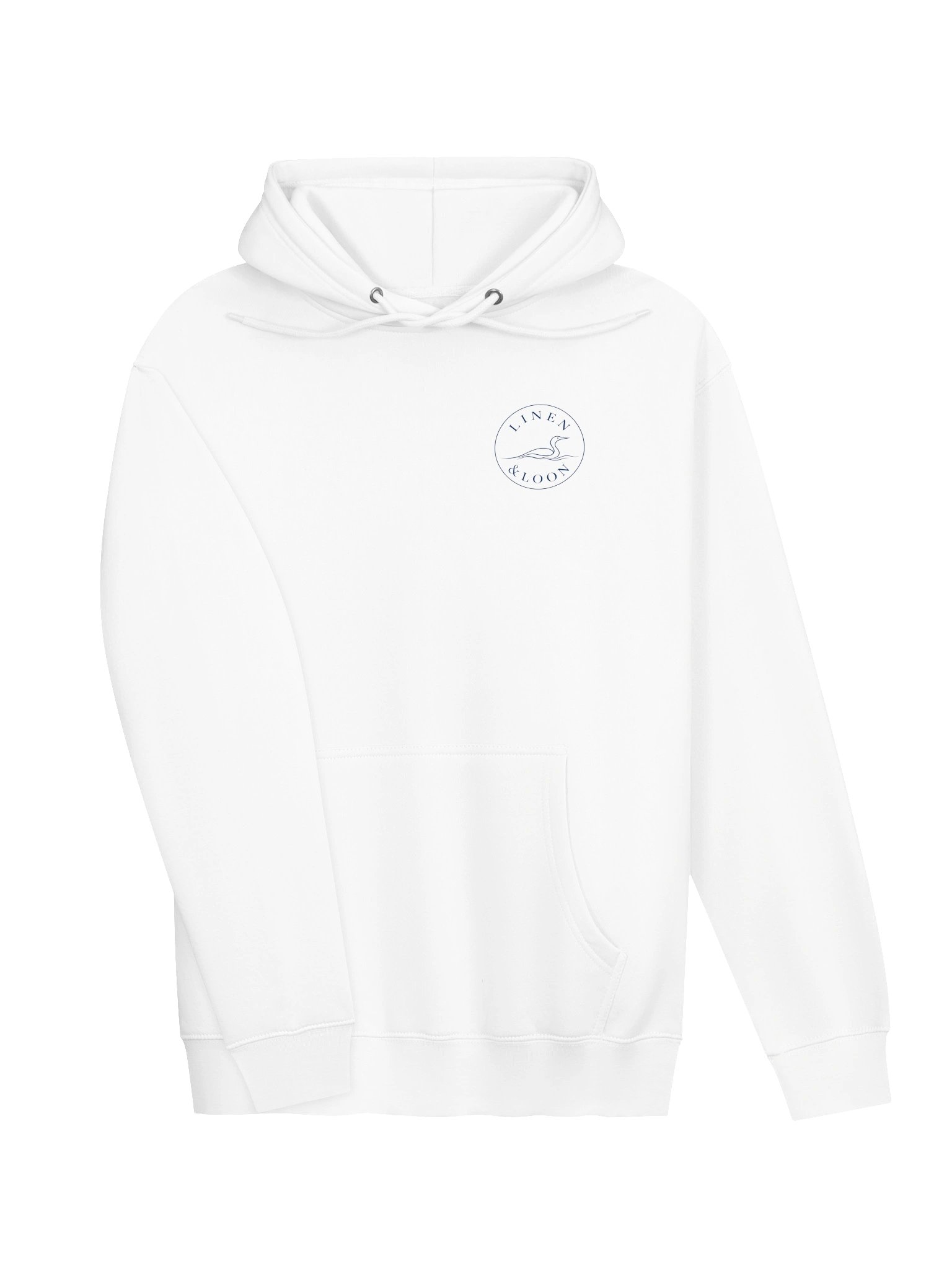 Linen & Loon Bird Logo Premium Hoodie product image (3)