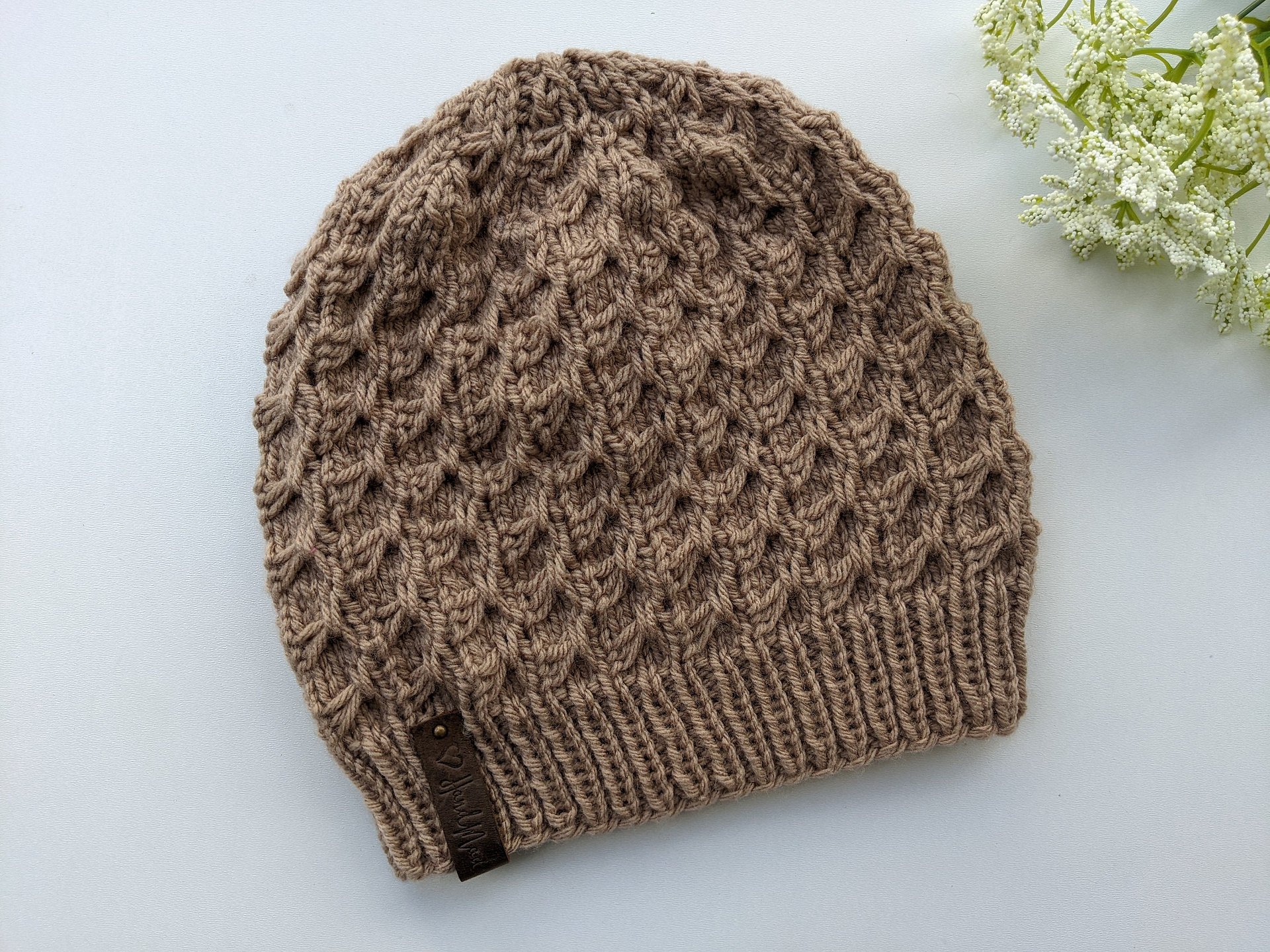Swivel Knit Winter Hat Pattern product image (8)