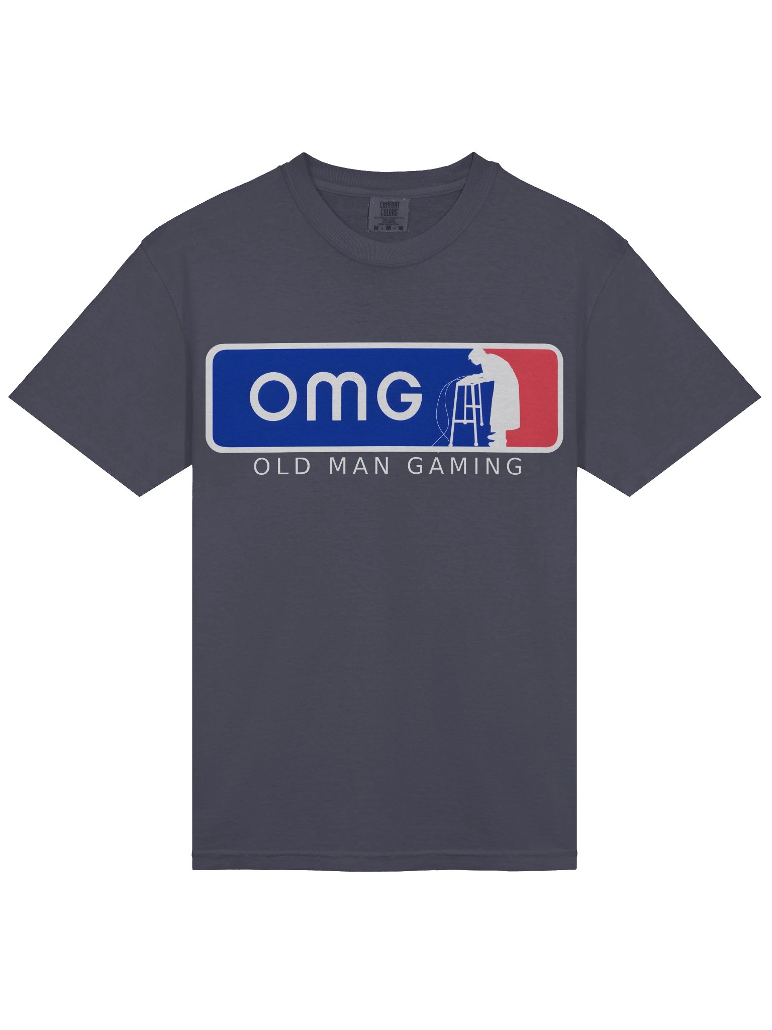 Old Man Gaming White Text product image (3)
