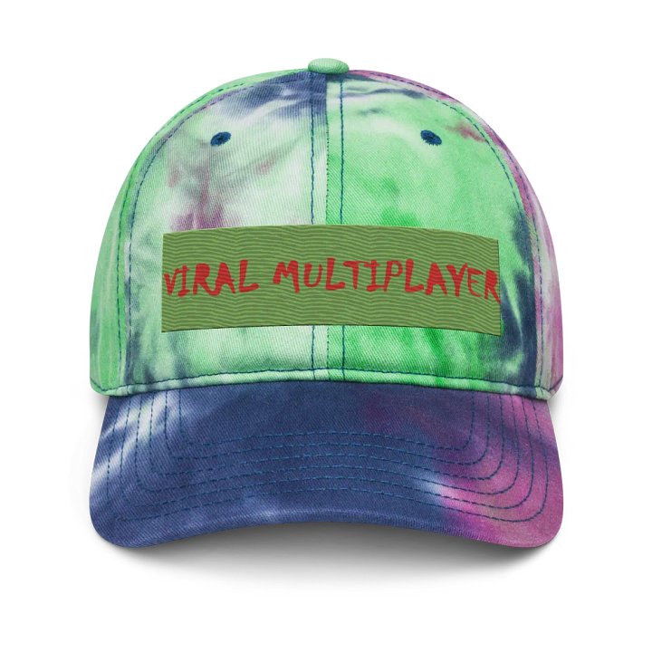 Viral Multiplayer Tie-Dye Dad Hat product image (1)