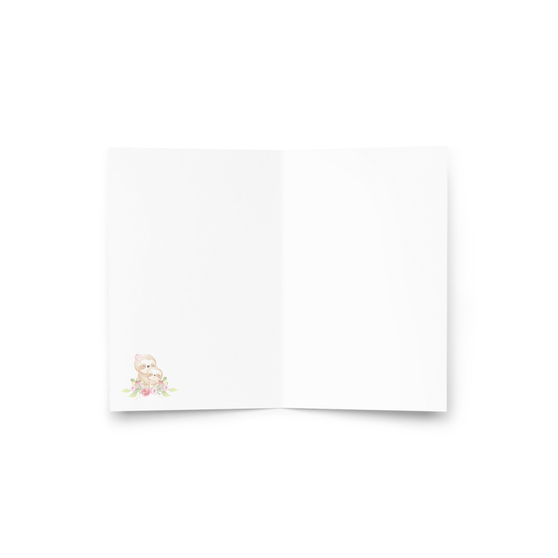 Mom Cute Sloth Card product image (4)