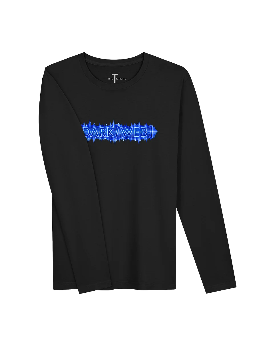 [DARK/WEB]: Title Art Premium Fitted Long Sleeve Crew Unisex product image (3)
