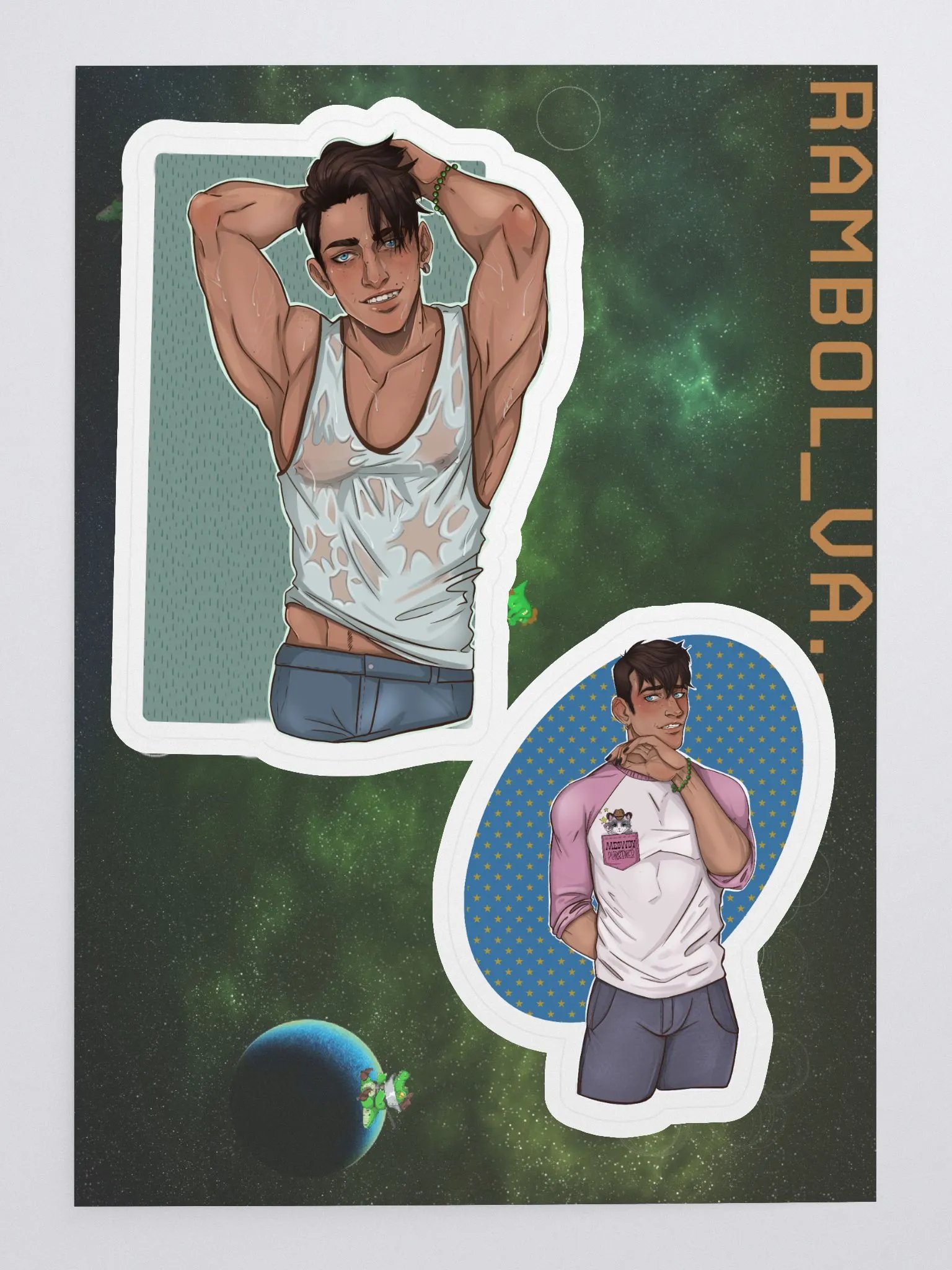 Gabe sticker sheet product image (3)