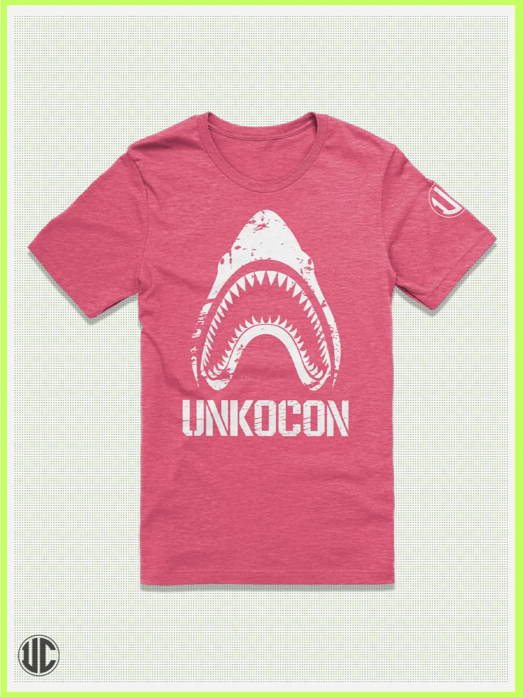 Shark Head – UnkoCon Jaw Drop Graphic Tee product image (1)