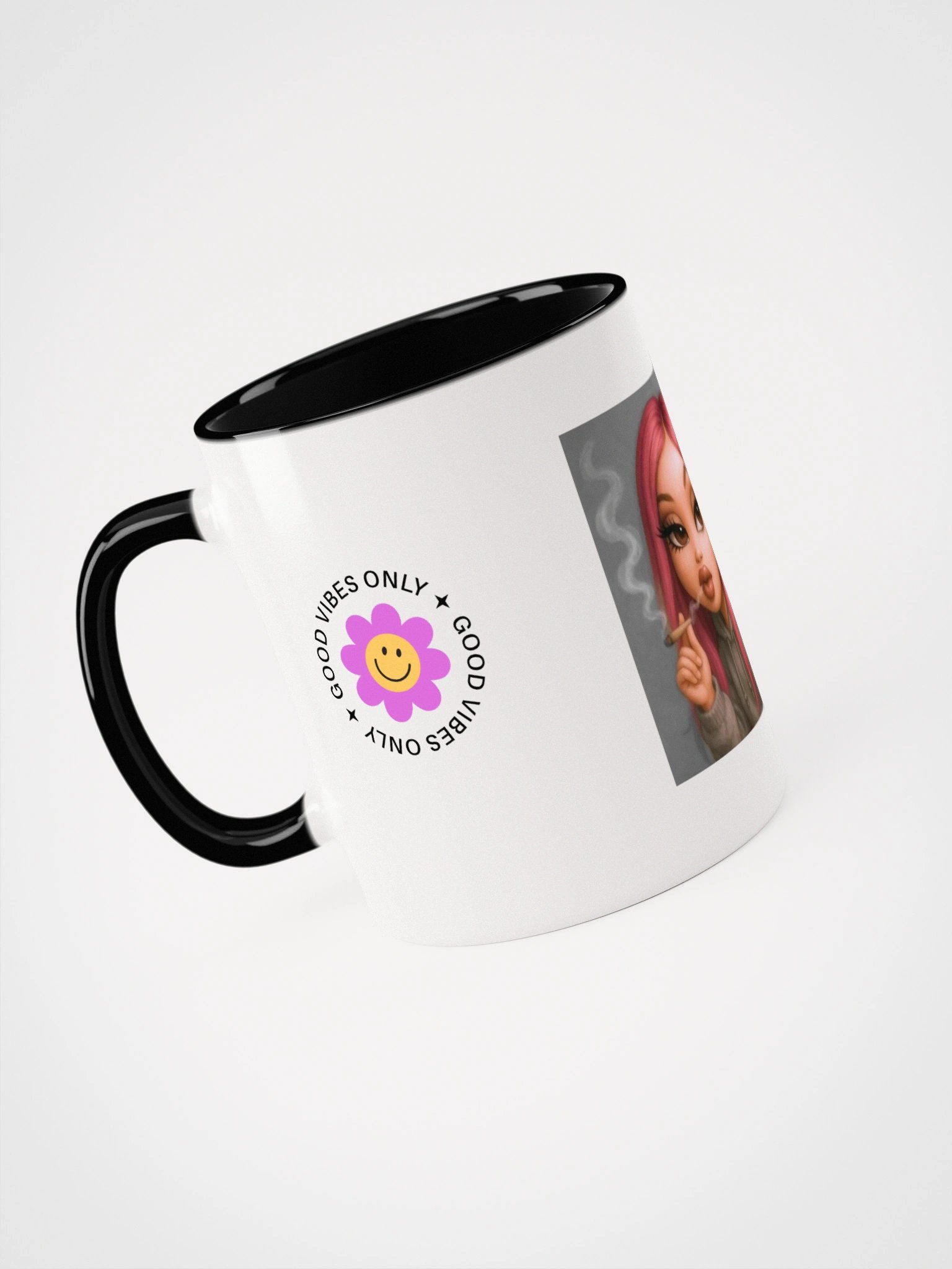 Smoking Beauty Ceramic Mug product image (5)