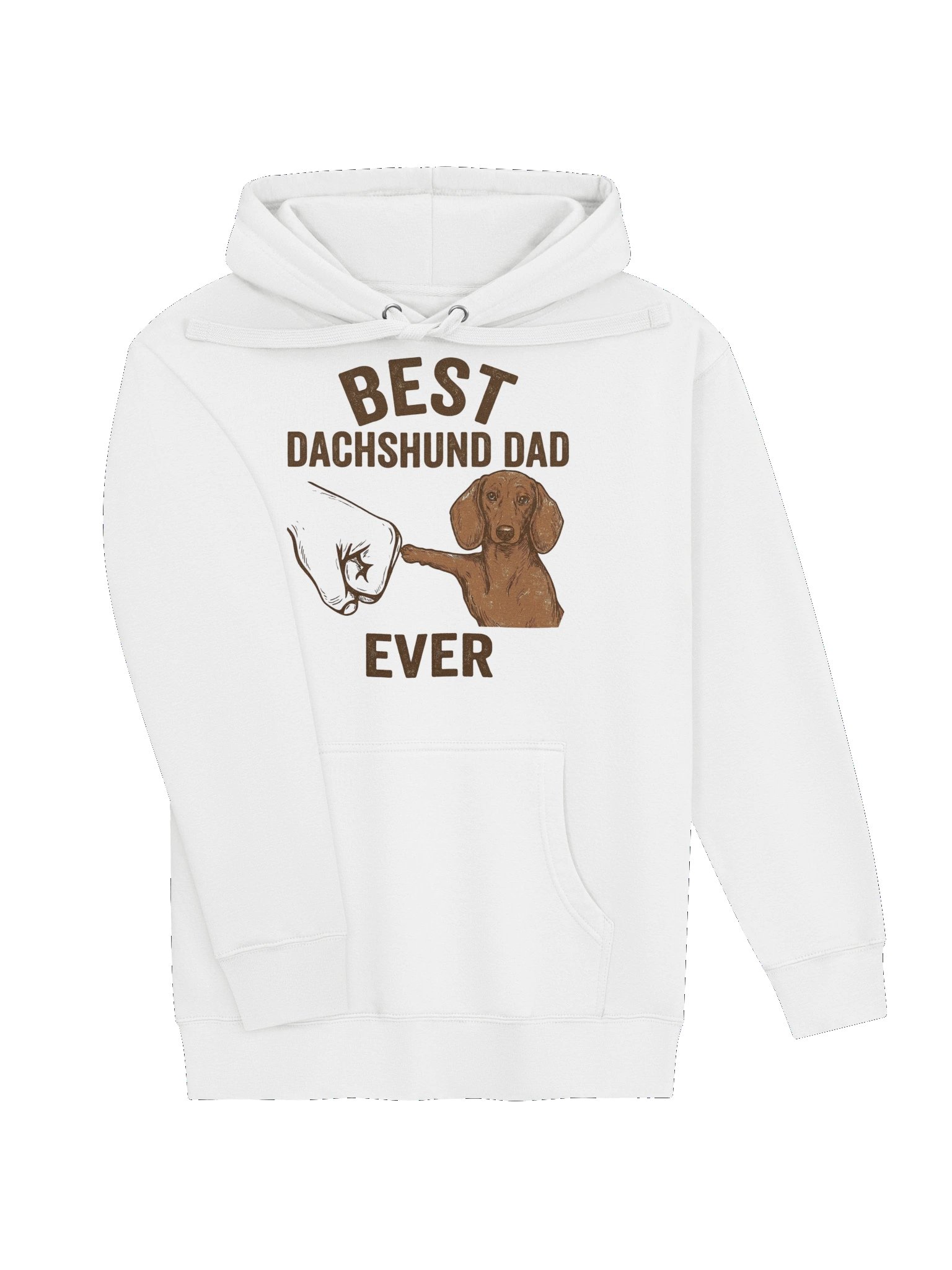 Best Dachshund Dad Ever hoodie product image (51)