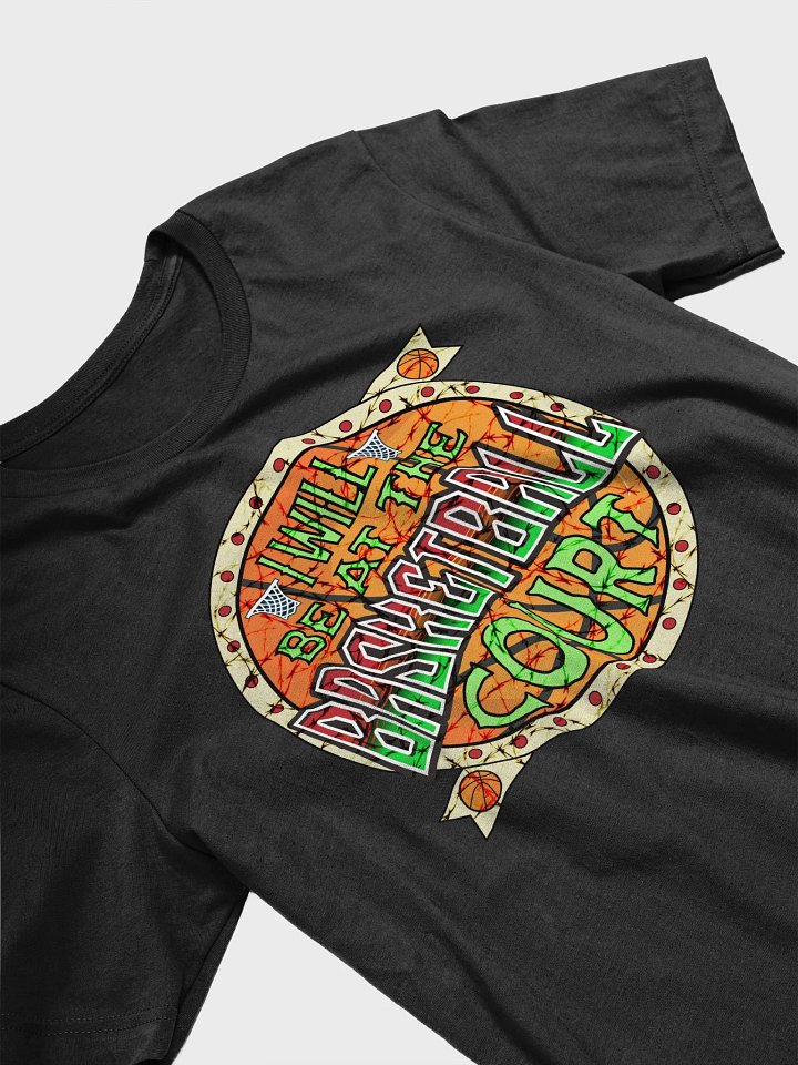 I Will Be At The Basketball Court Hoops Hype Tee product image (2)