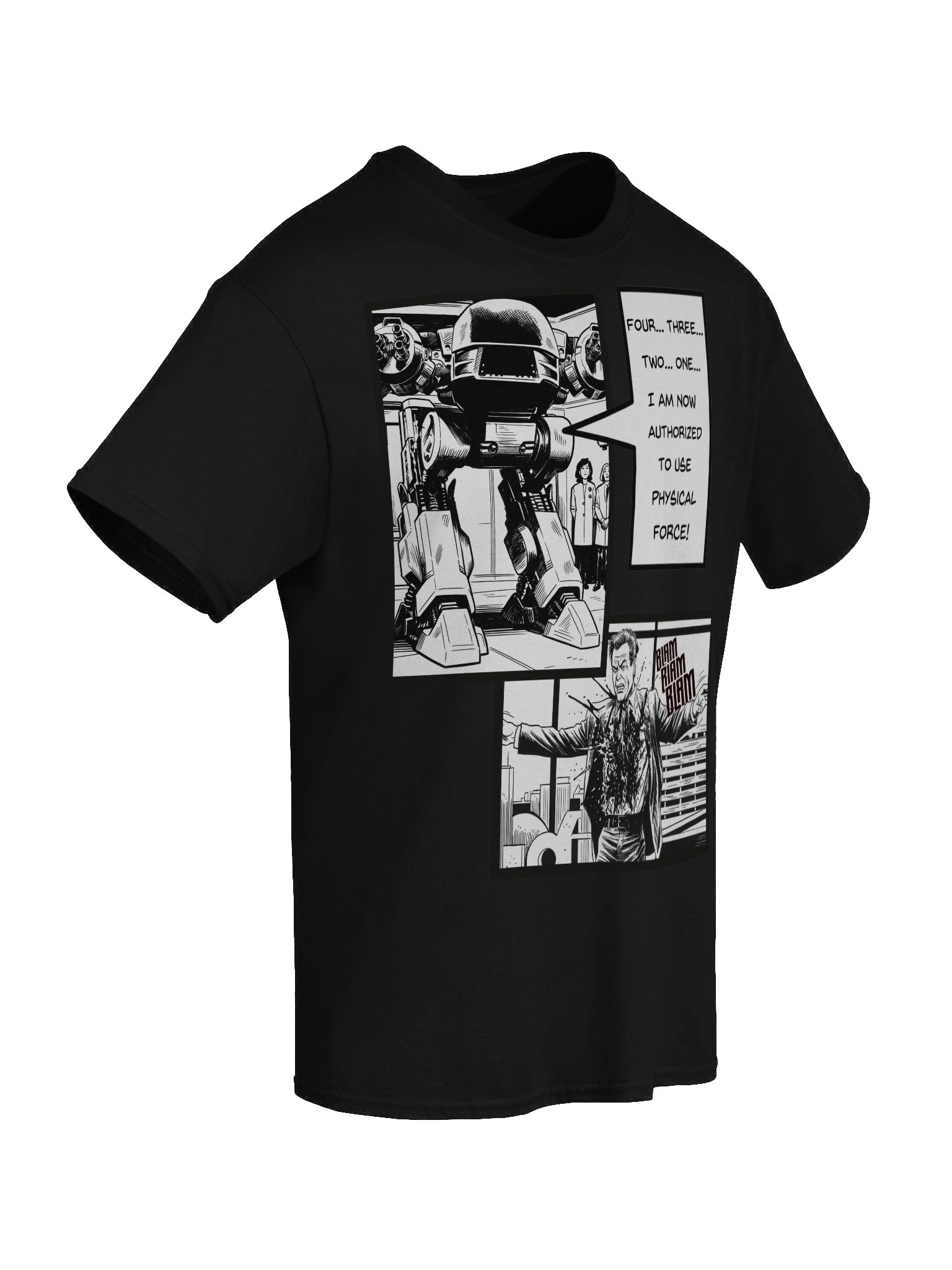 RoboCop inspired Physical Force Scene Tee product image (79)