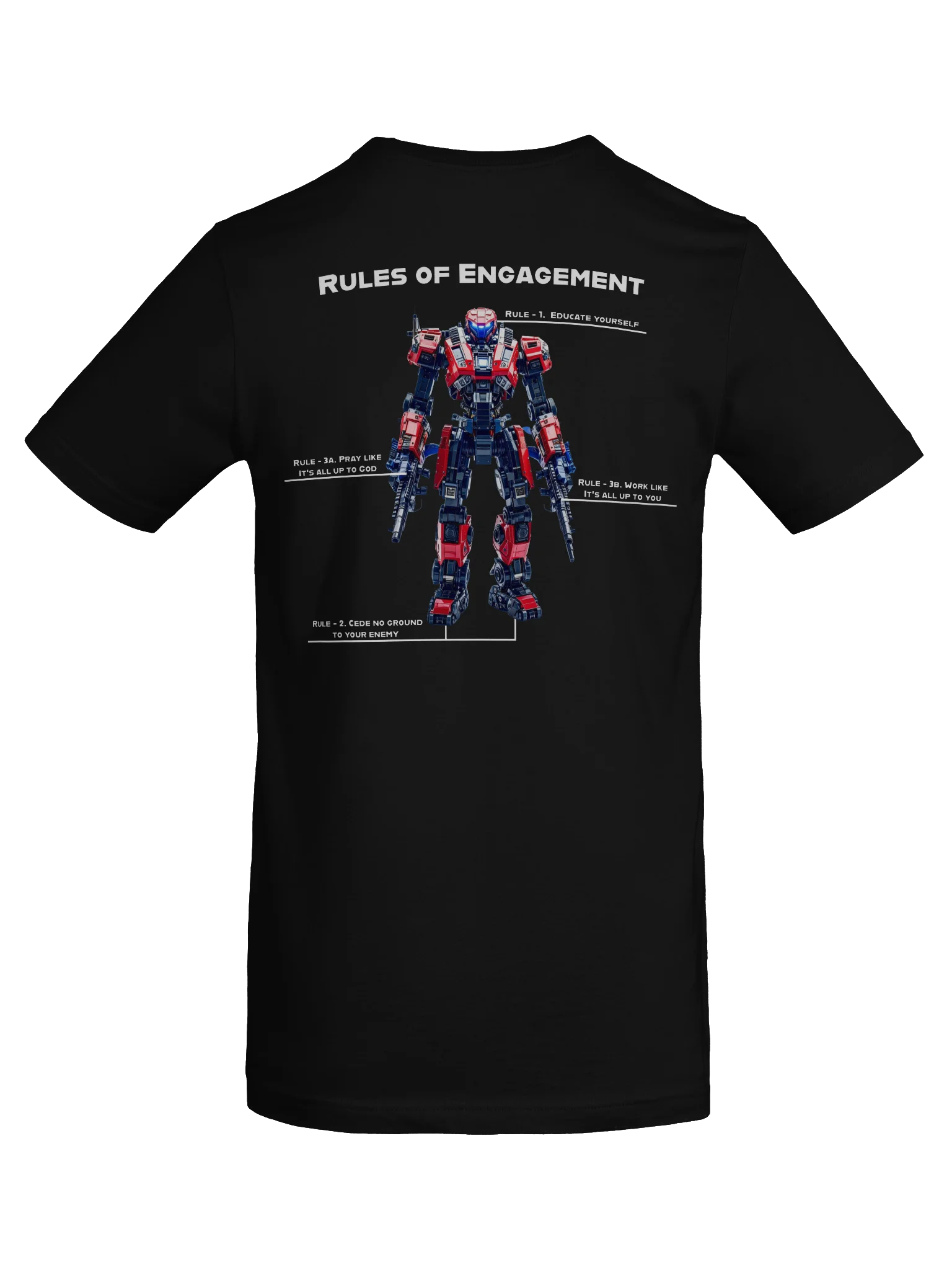 R.O.E. Bot T-shirt product image (56)