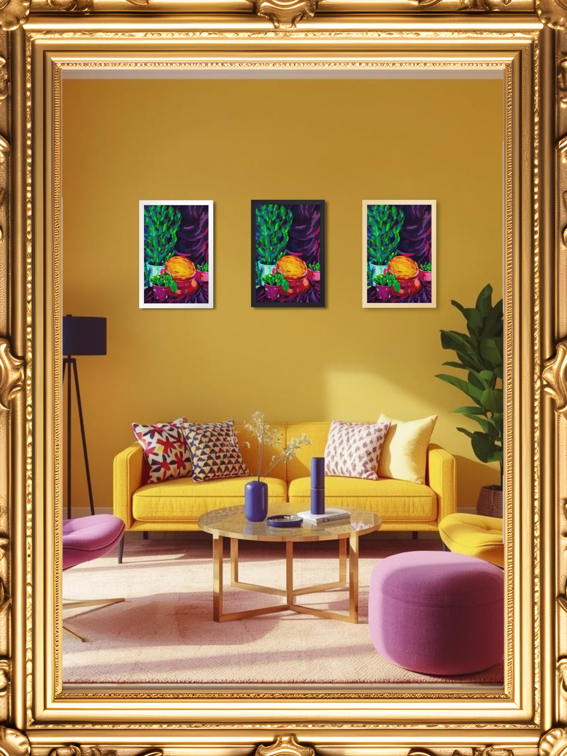 Eclectic Garden Framed Print product image (1)