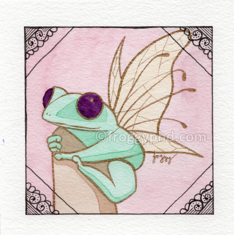 Fairy Frog Print product image (1)