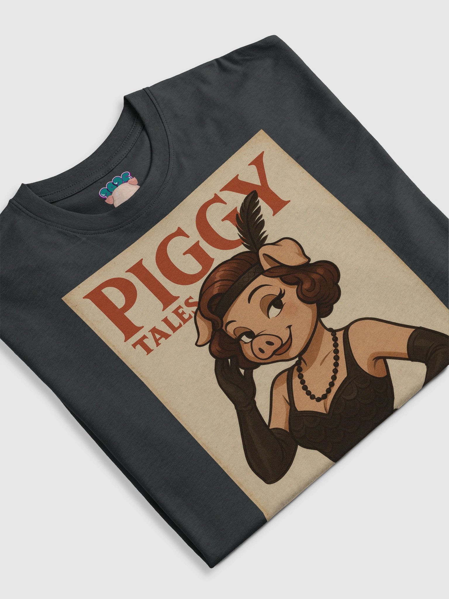 Classy 1930's Piggy Tee product image (6)