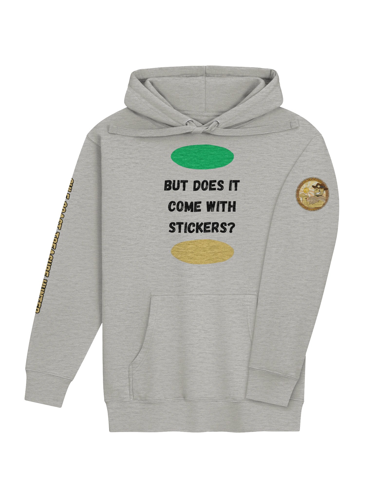 GCTH "Does It Come With Stickers?" Hoodie - Unisex product image (4)