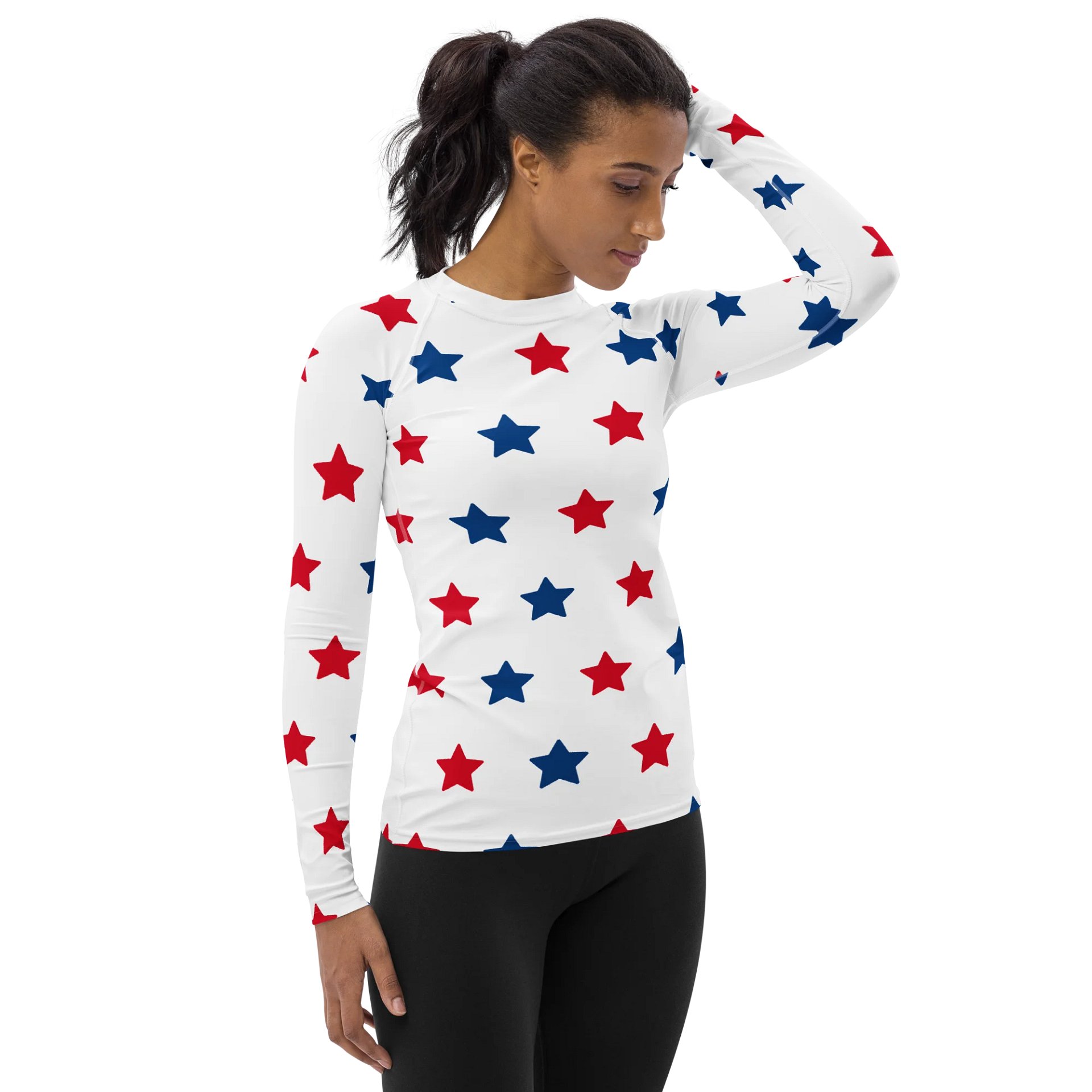 Stellar Grid Women's Rash Guard product image (4)