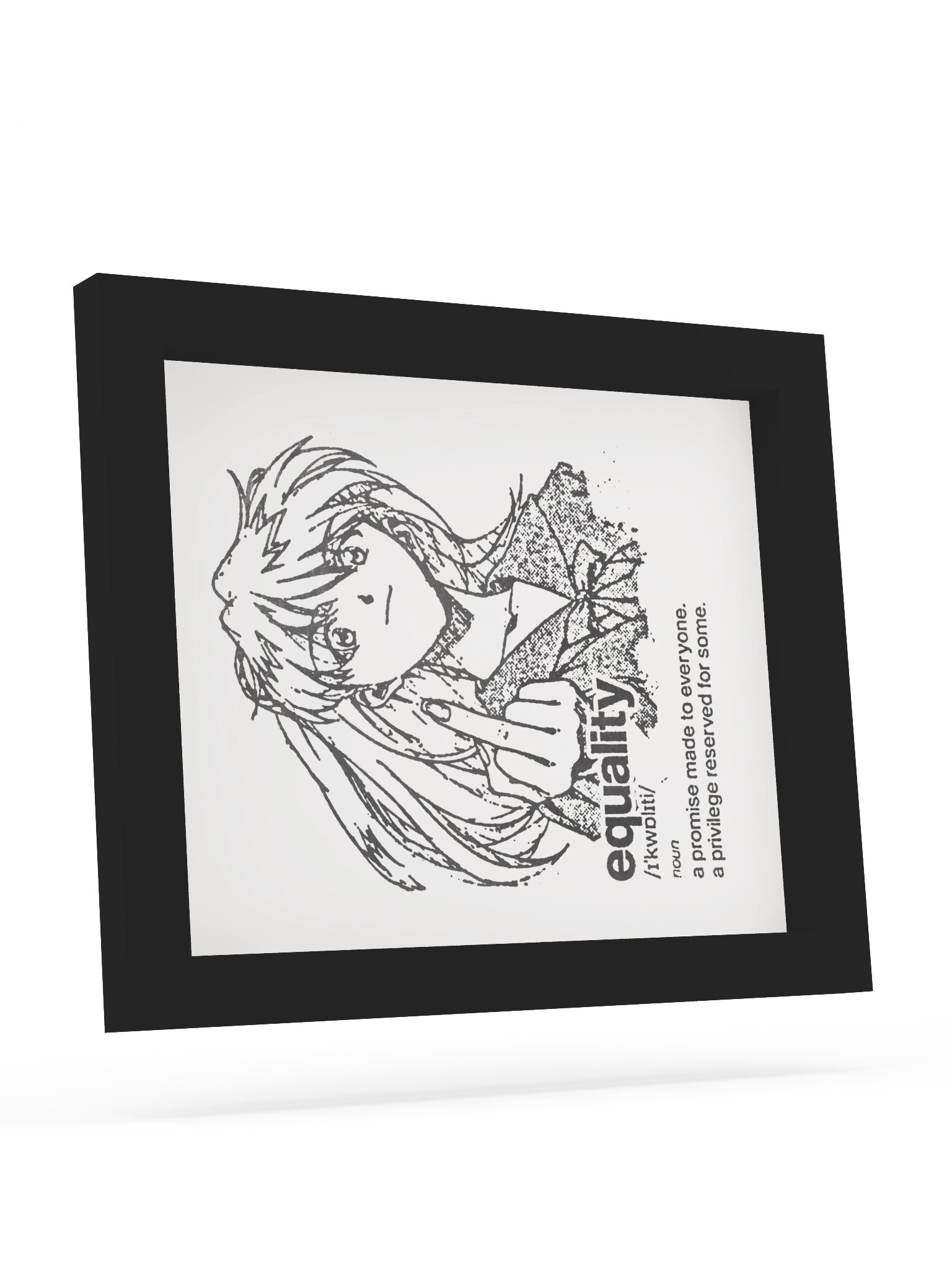 EQUALITY ! Framed Print. product image (53)