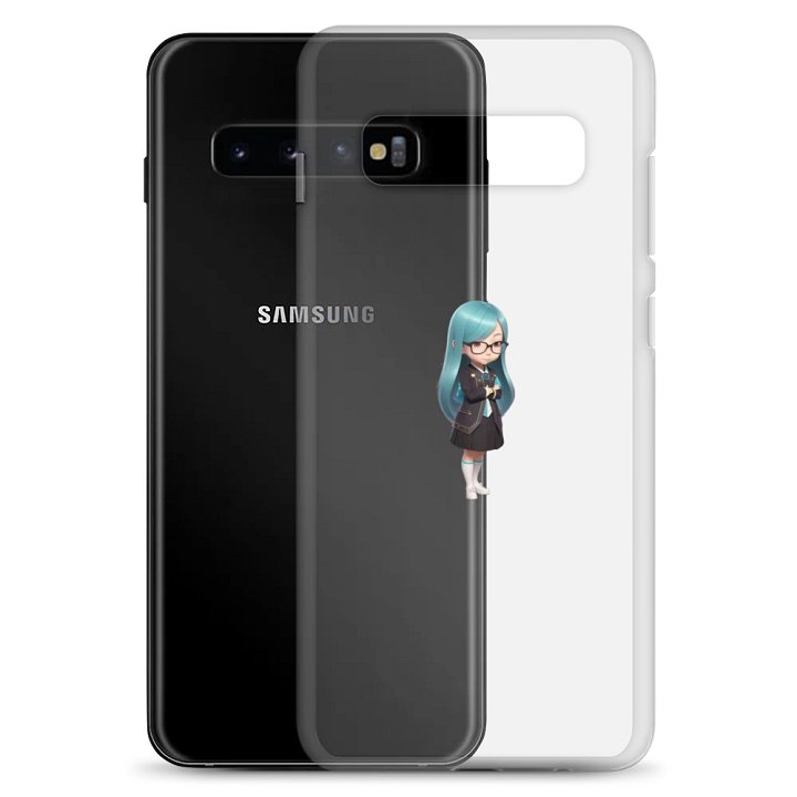 (Aqua CHIBI) K Clear Case for Samsung product image (2)
