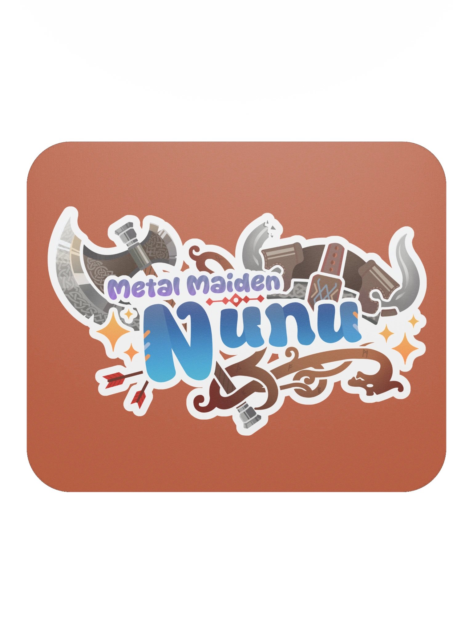 Nunu Logo Mouse Pad product image (2)