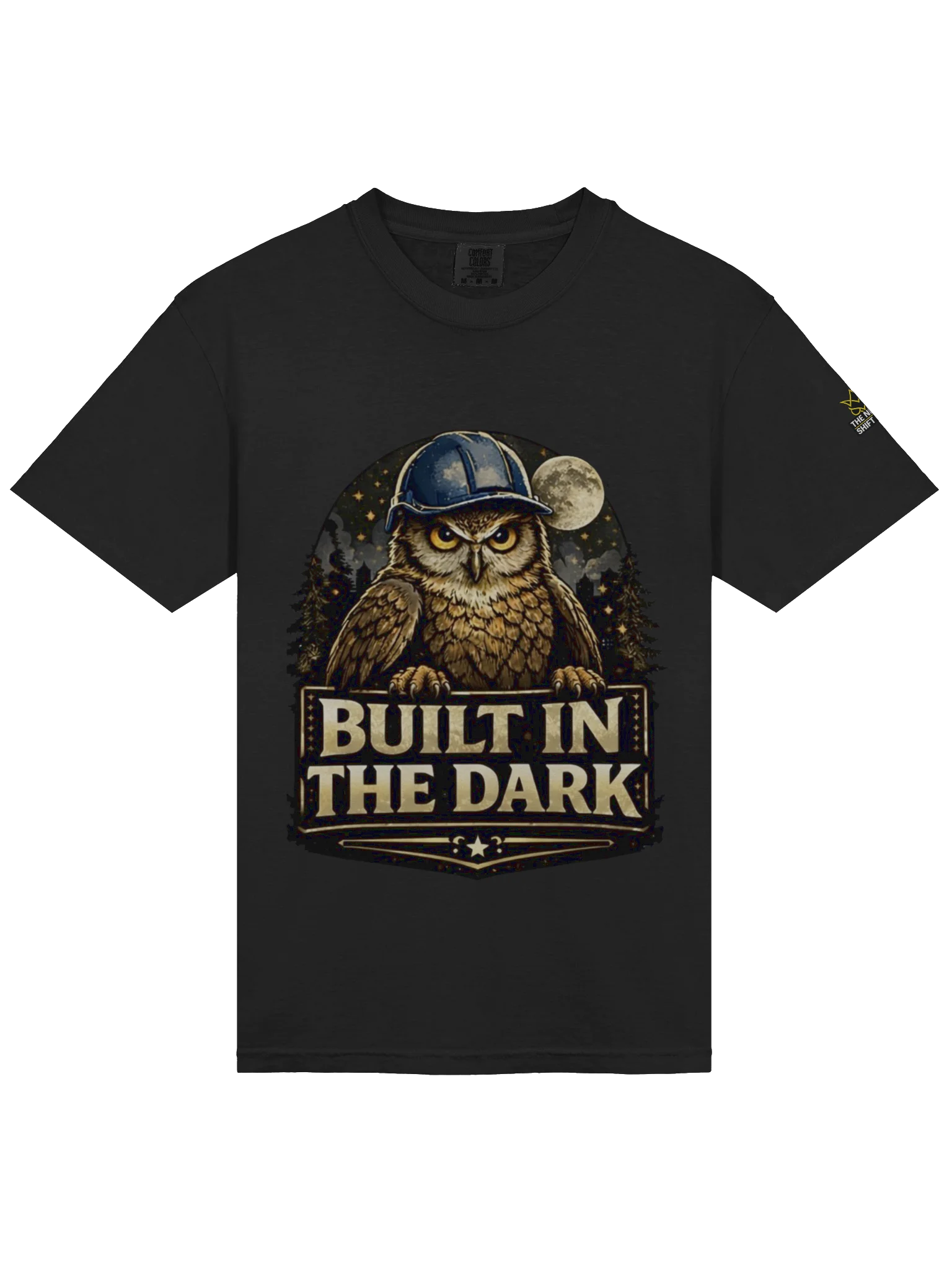 Built In The Dark Hard Hat- Tee product image (3)