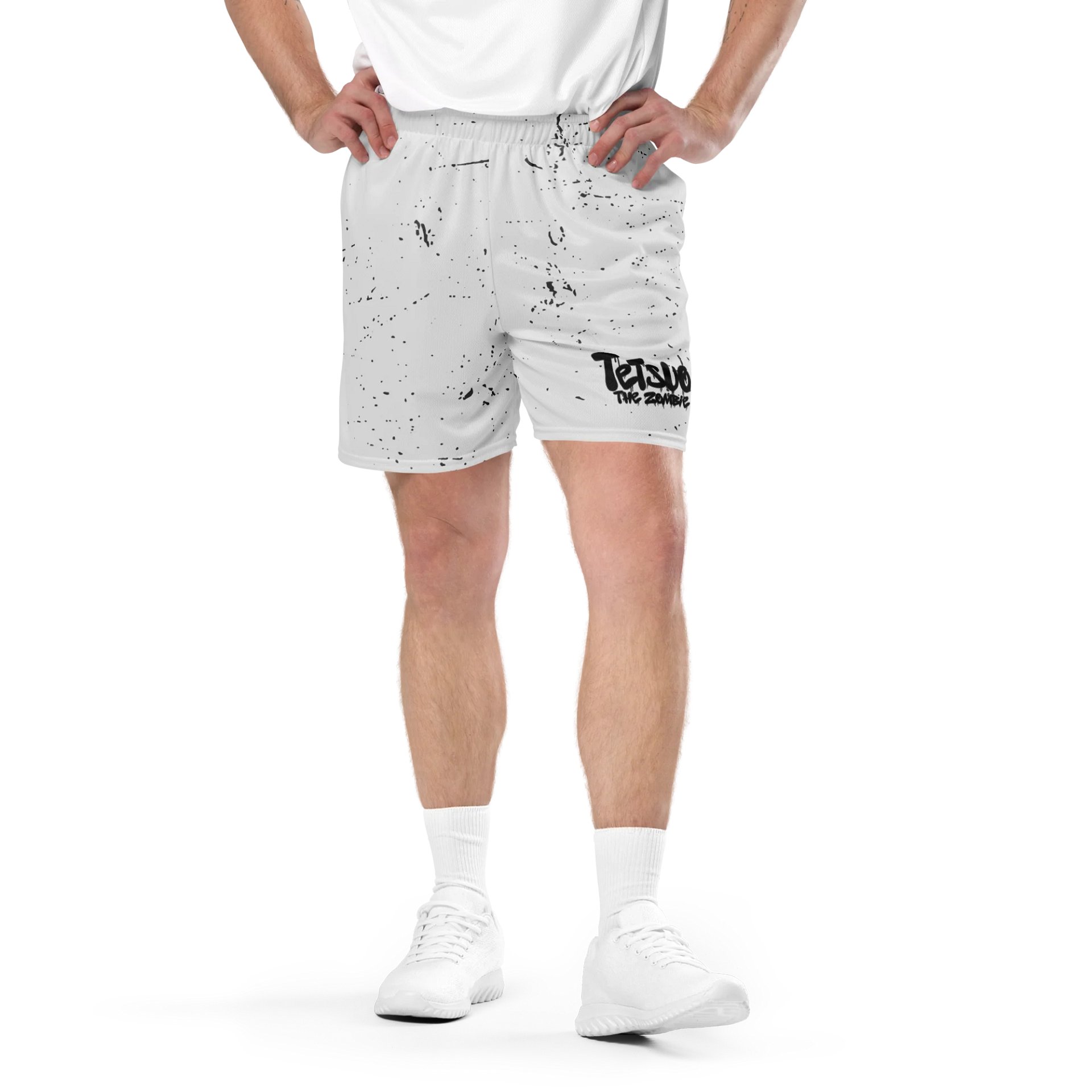 Splatter Unisex Mesh Shorts product image (1)