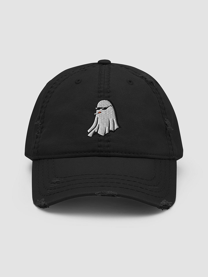 Ghost Boi Distressed Dad Hat product image (1)