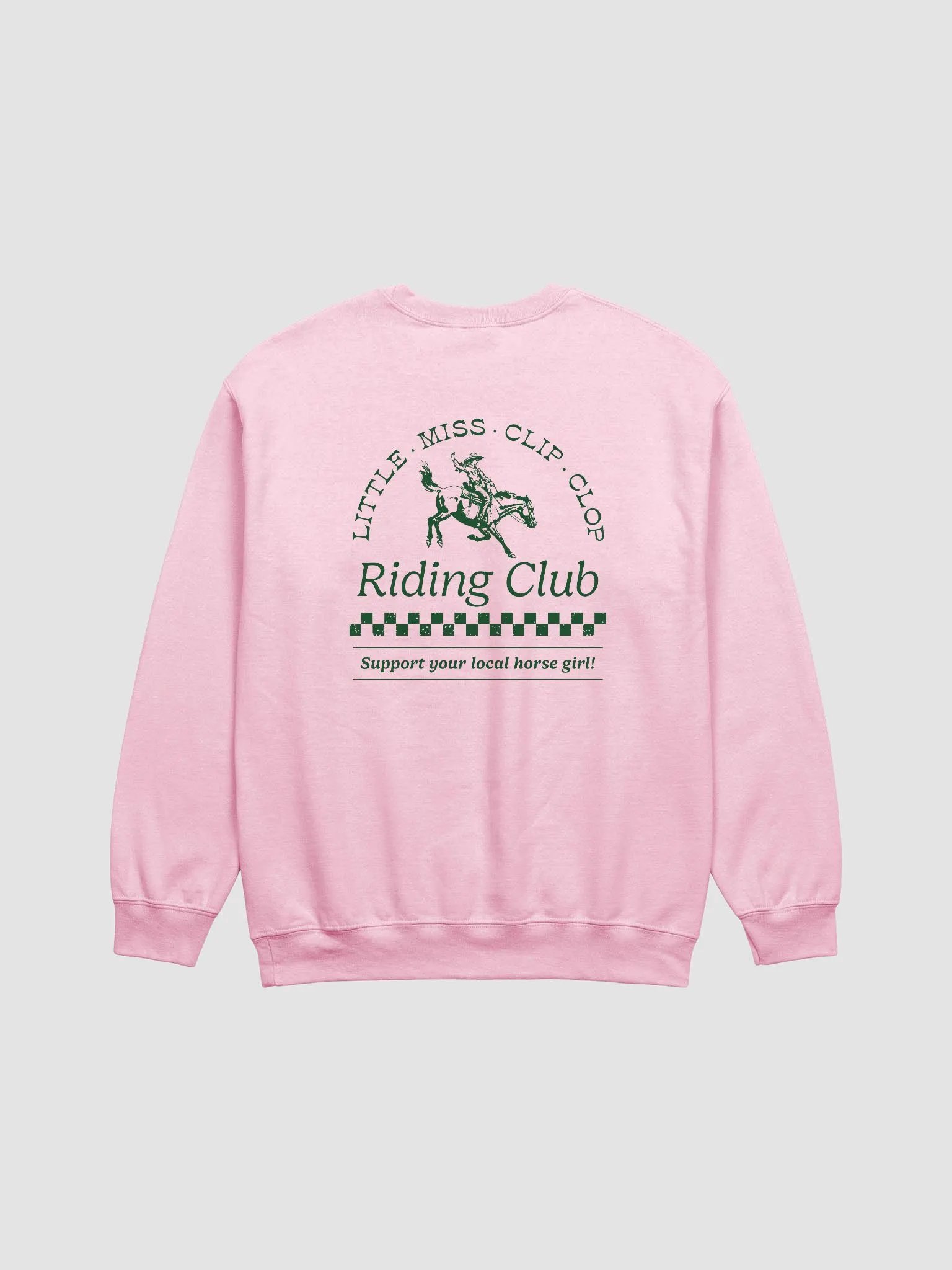 LMCC riding club printed crewneck product image (4)