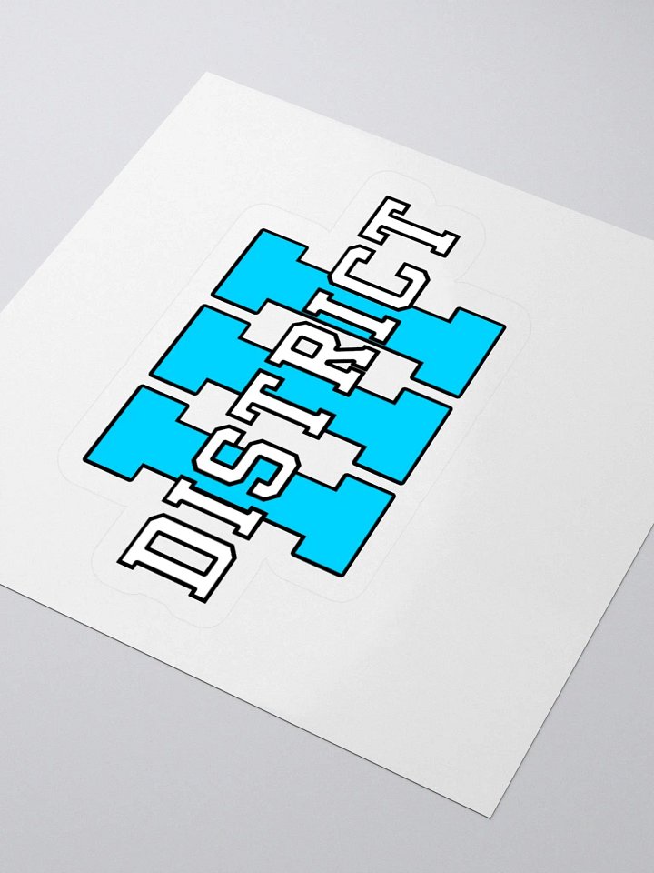 District 3 Sticker product image (4)