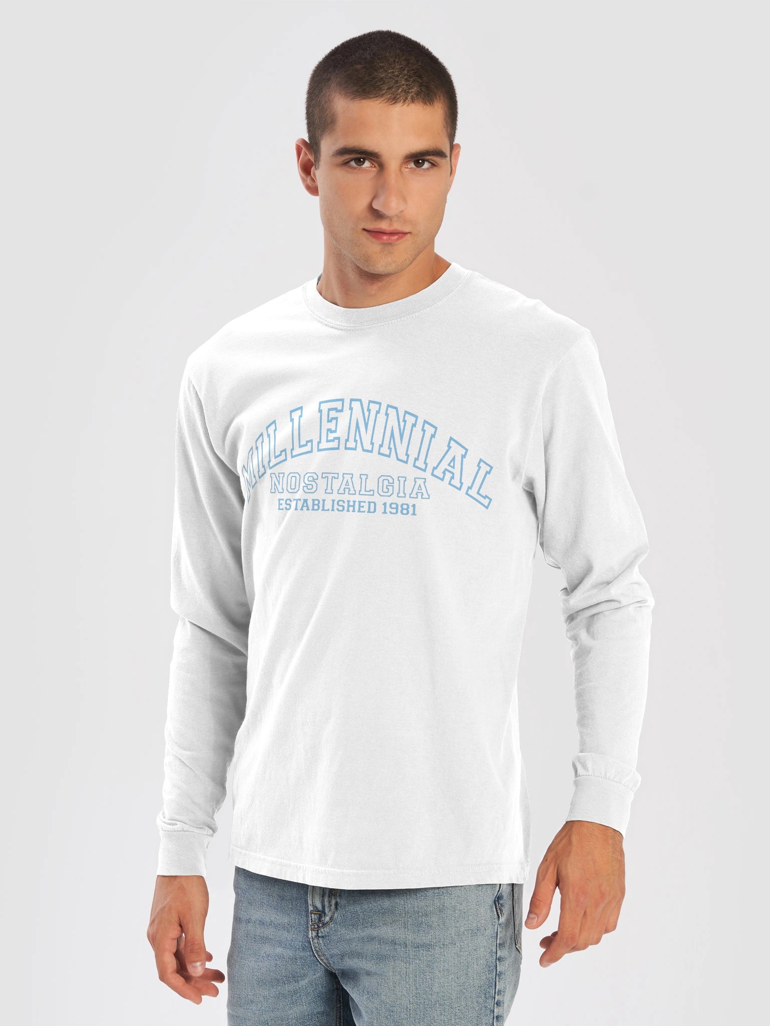 MILLENNIAL COLLEGIATE TEE product image (13)