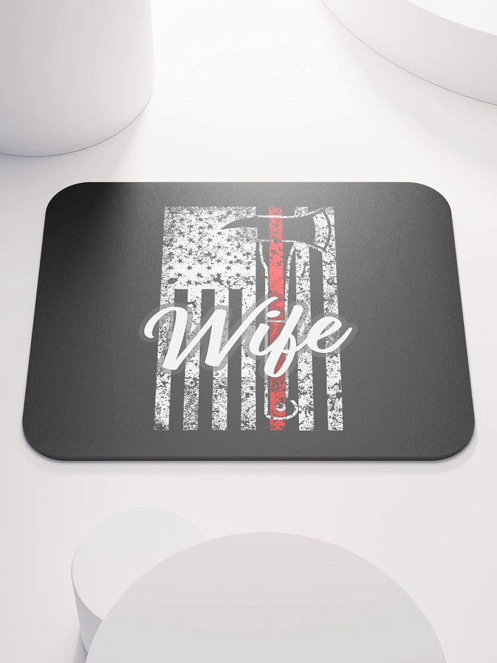 Firefighter Wife - Mouse Pad product image (1)