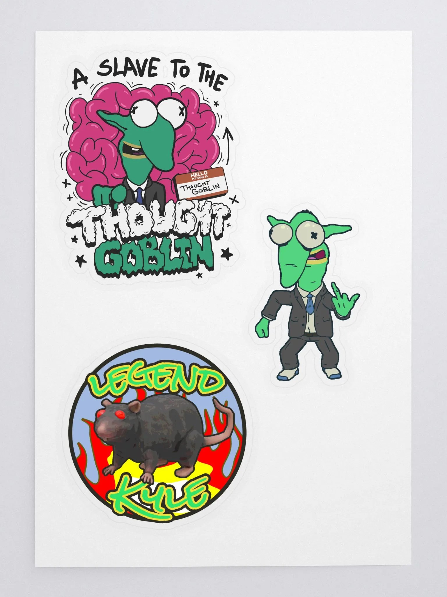 Goblin Combo Sticker Sheet product image (3)