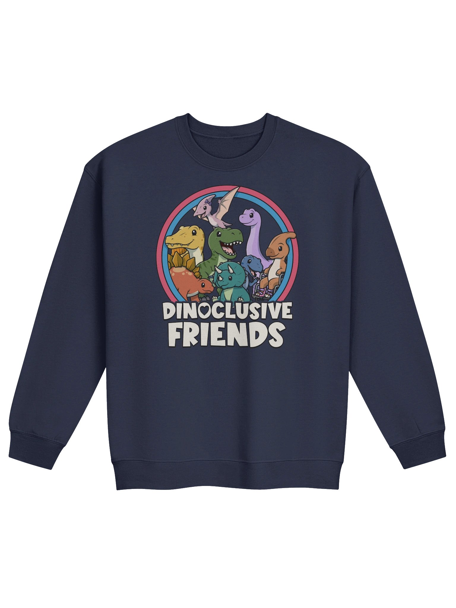 Dinoclusive Friends - Crew Neck Sweatshirt product image (1)