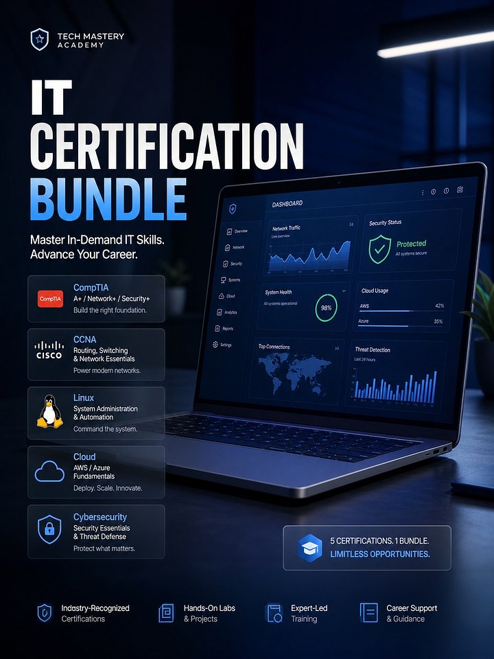 IT Certifications Mega Bundle product image (1)