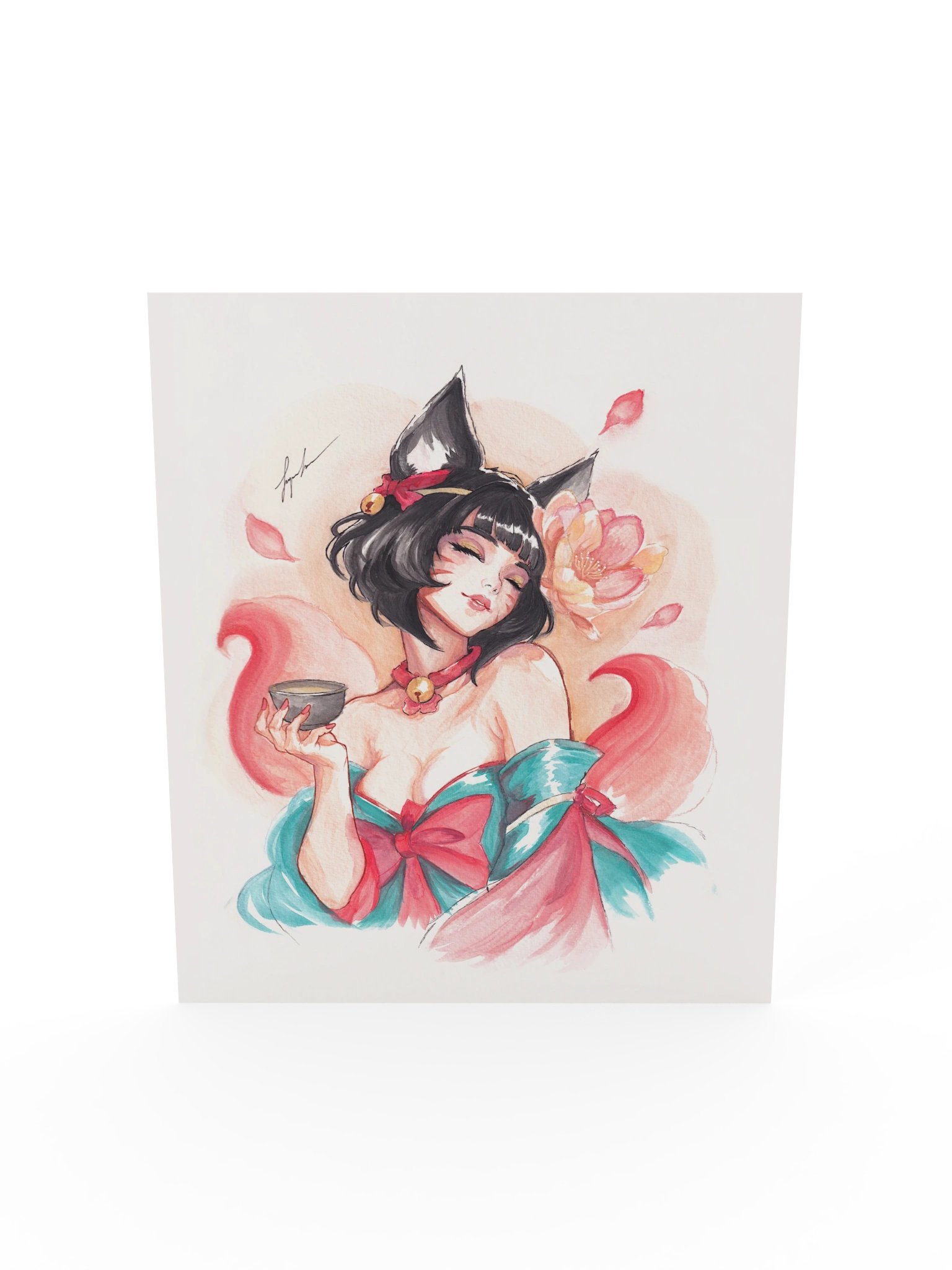 Spirit Blossom Ahri Art Print product image (5)