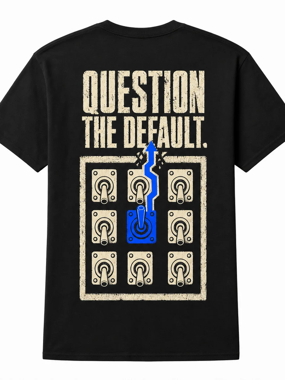 Question the Default Graphic Tee product image (1)