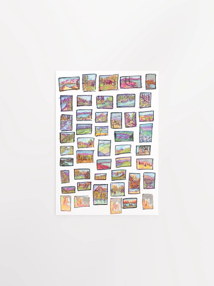 Shitty Lil Landscape Doodles product image (2)