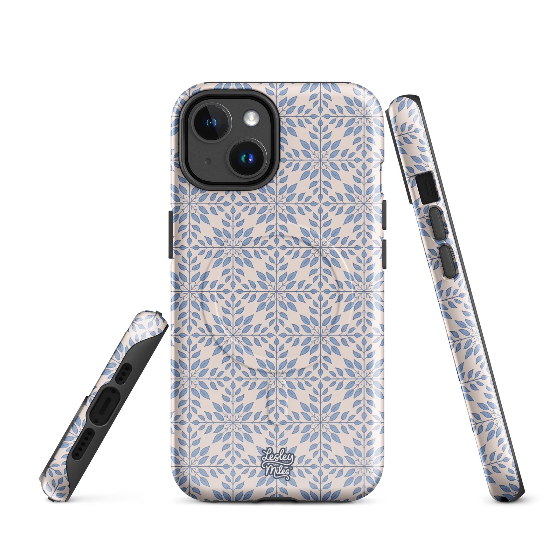 China Blue Diamond Boughs iPhone® MagSafe® Tough Case product image (1)
