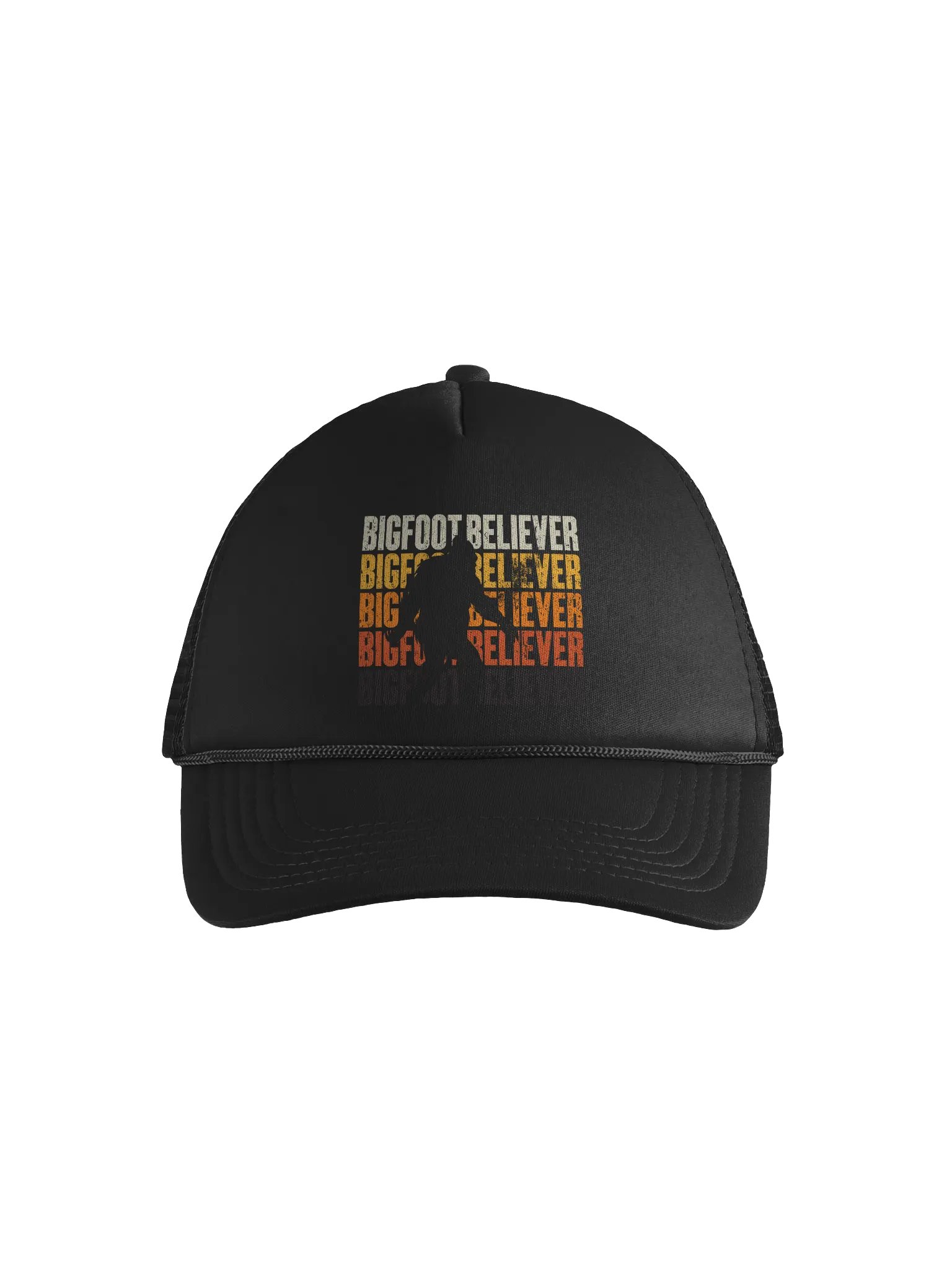Bigfoot Believer Foam Trucker Hat product image (1)